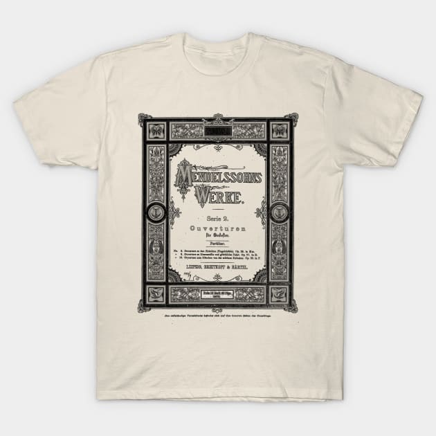 Mendelssohn's Overtures T-Shirt by iceagethaws